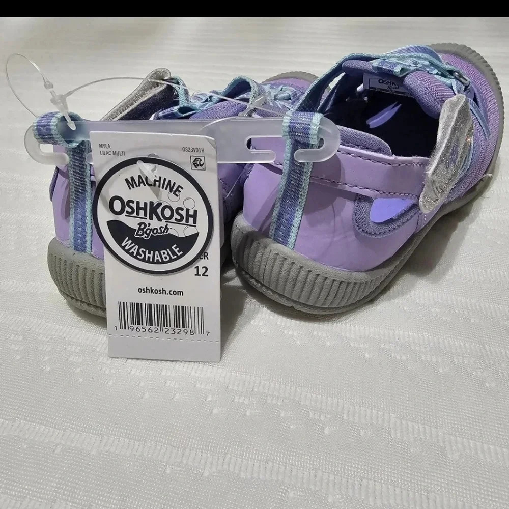Osh Kosh Lilac Purple Myla size 12 Toddler sandals